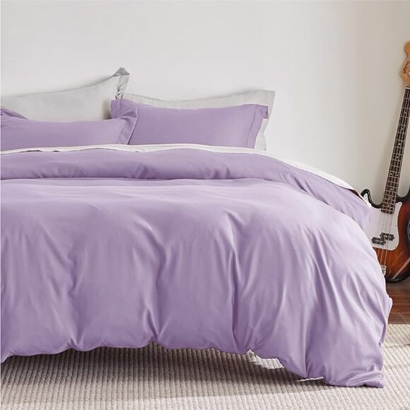 New Full or Queen Duvet Covers Queen Size - Soft Brushed Microfiber 3 Pi… - Picture 2 of 13